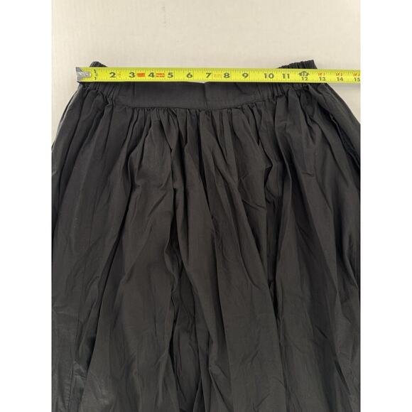 Free People Skirt Sz S Black Witchy Grunge Whimsigoth Minimalist Fairy Romantic - Picture 7 of 11